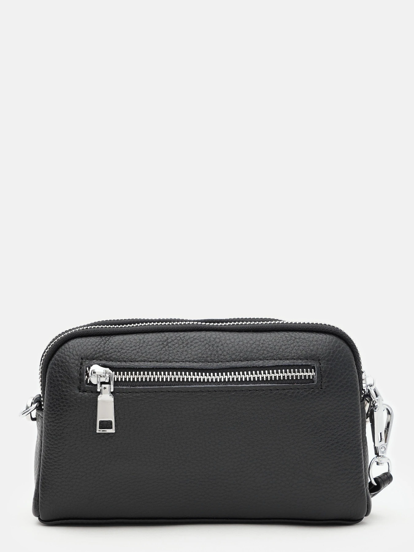 Сумки Borsa Leather модель K11668bl-black Фото