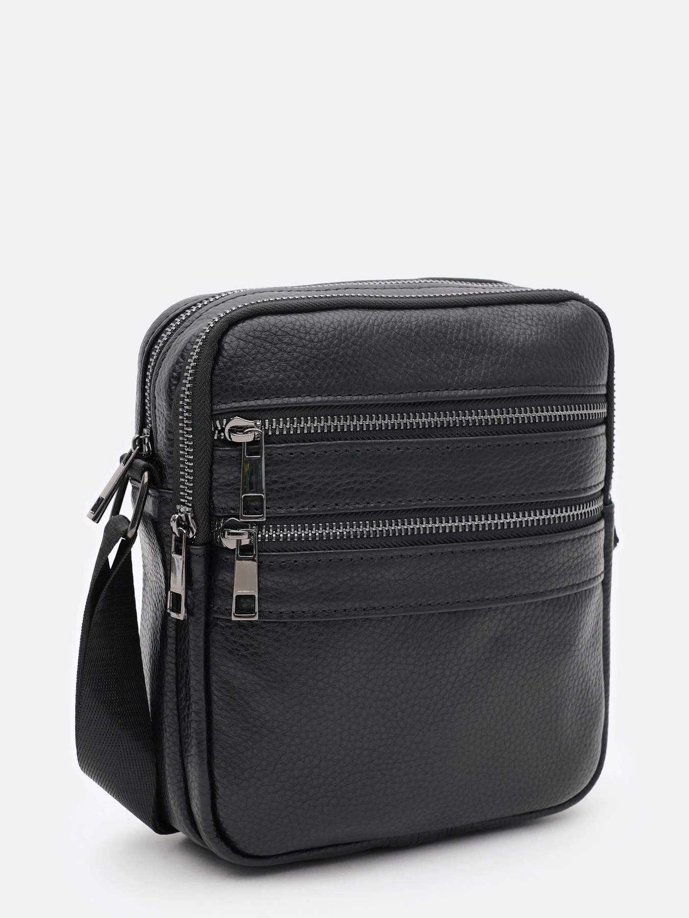 Сумки Borsa Leather модель K13647bl-black Фото
