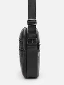 Сумки Borsa Leather модель K13647bl-black Фото