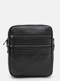Сумки Borsa Leather модель K13647bl-black Фото
