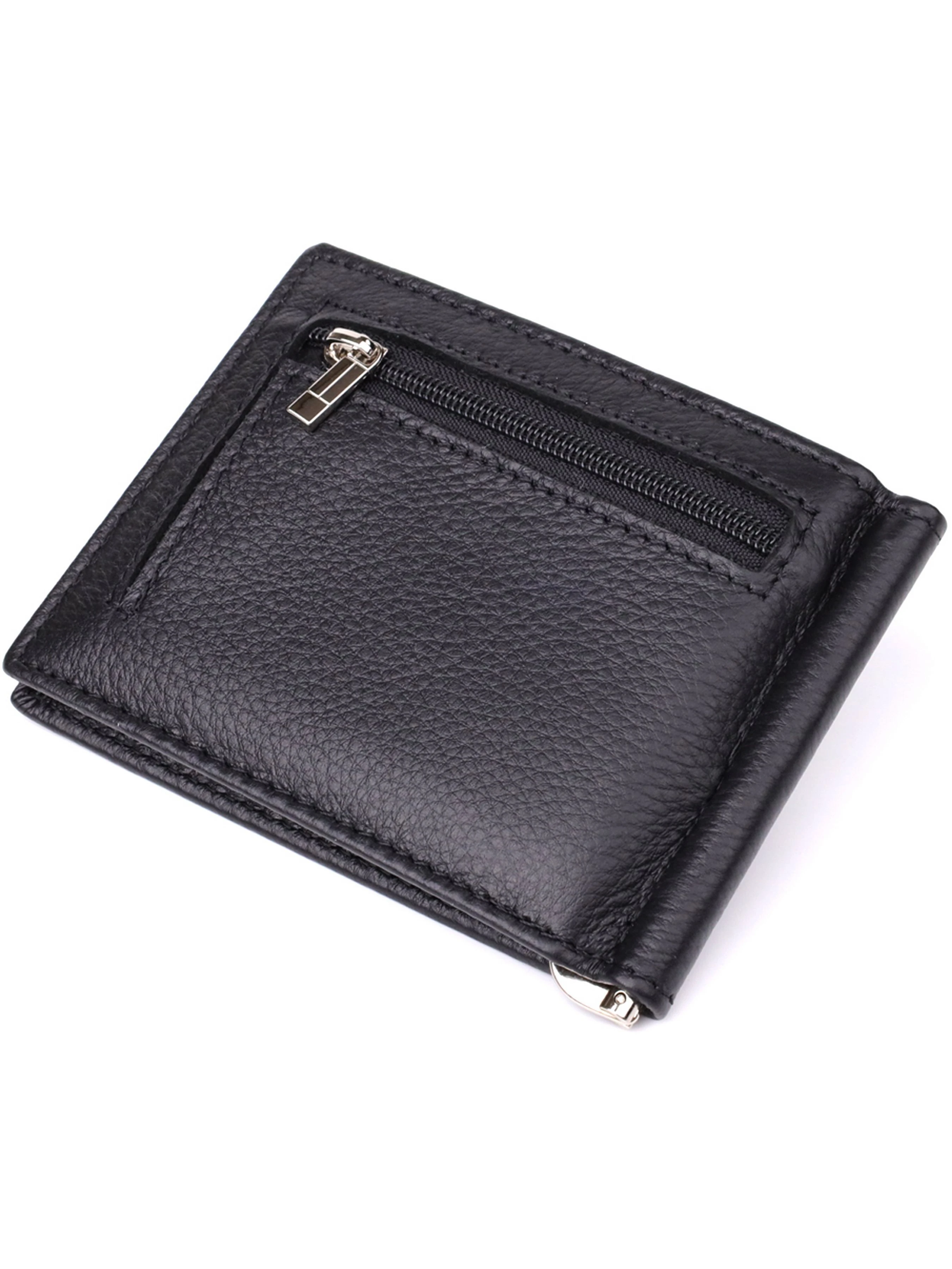 ST Leather Accessories Гаманець колір чорний фото 2