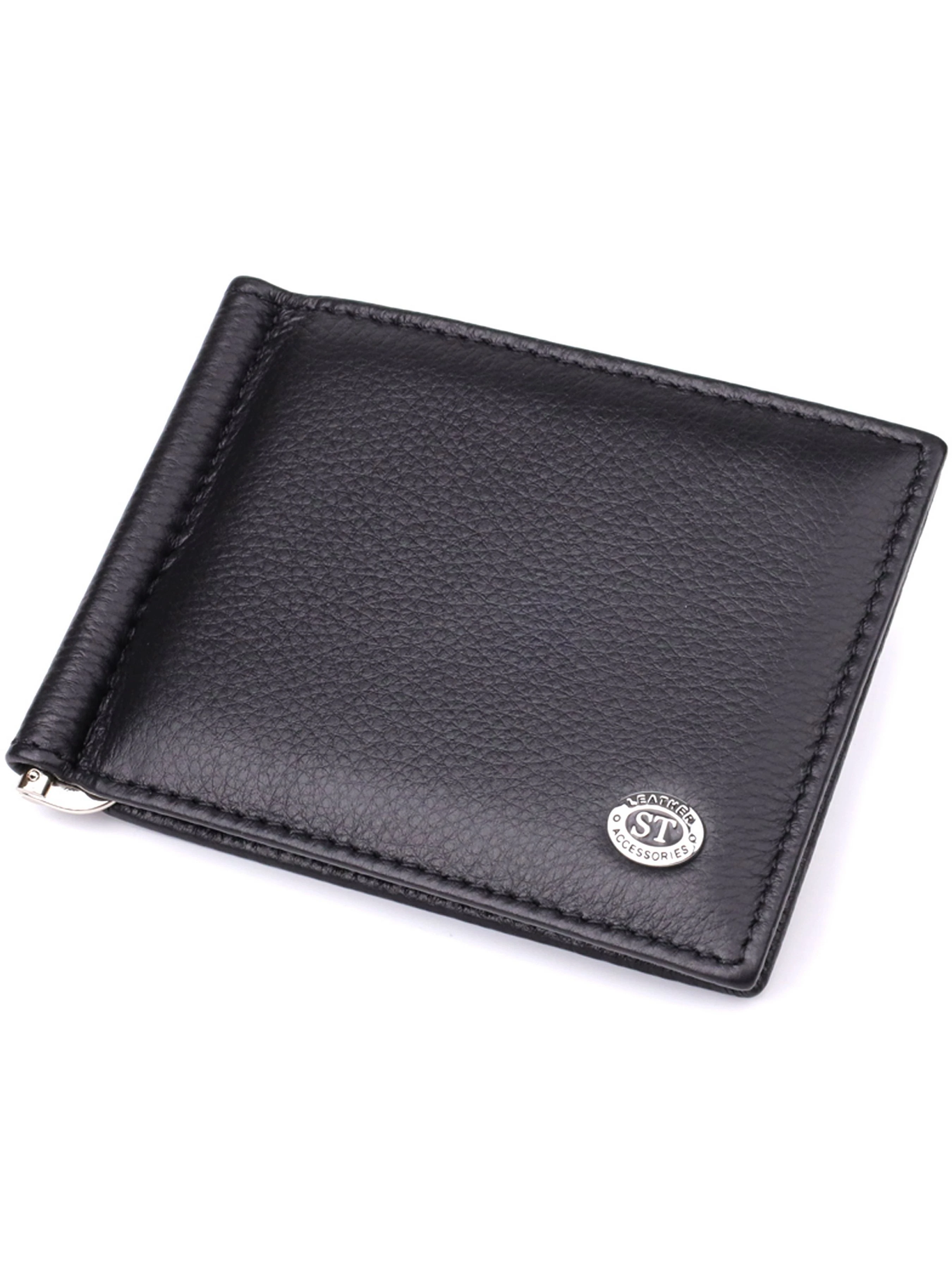 ST Leather Accessories Гаманець колір чорний