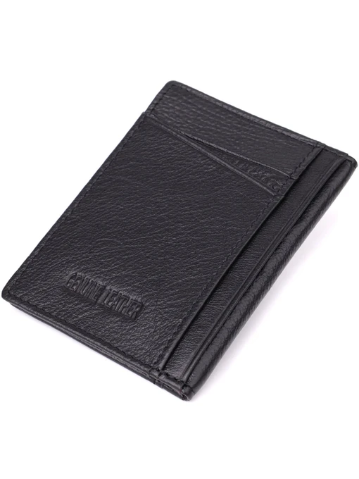 ST Leather Accessories Гаманець колір чорний фото 2