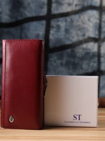 Кошельки ST Leather Accessories модель bag24_23107 Фото