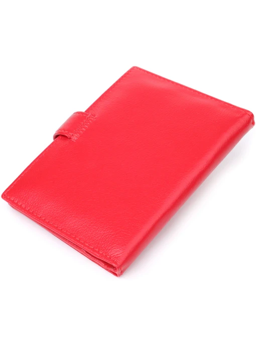 ST Leather Accessories Обгортка для документів колір червоний фото 2