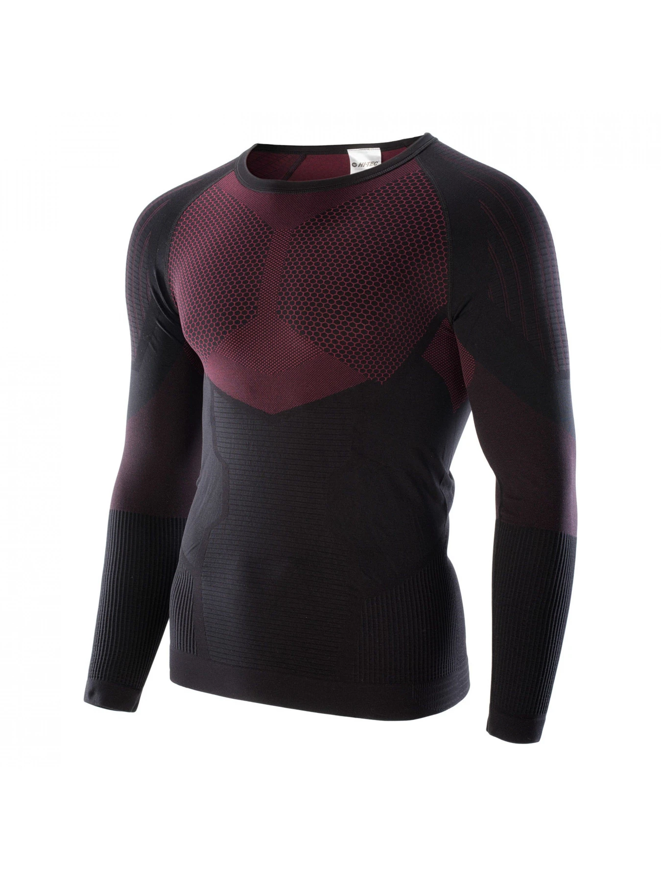 Нижня білизна Hitec Термокофта Higlo модель HIGLO TOP-BLACK/DARK RED Нижня білизна Hitec Термокофта Higlo модель HIGLO TOP-BLACK/DARK RED Фото