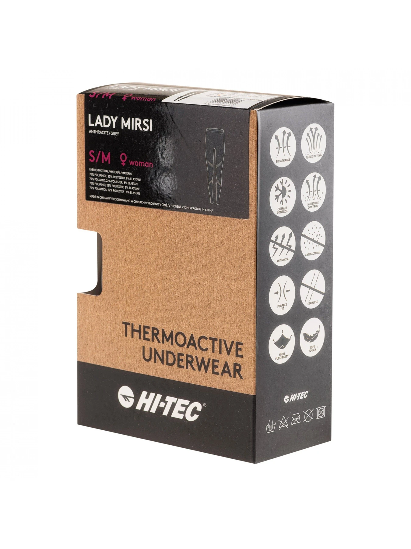 Нижня білизна Hitec Термокальсони Lady Mirsi модель LADY MIRSI-ANTHRACITE/GREY Нижня білизна Hitec Термокальсони Lady Mirsi модель LADY MIRSI-ANTHRACITE/GREY Фото