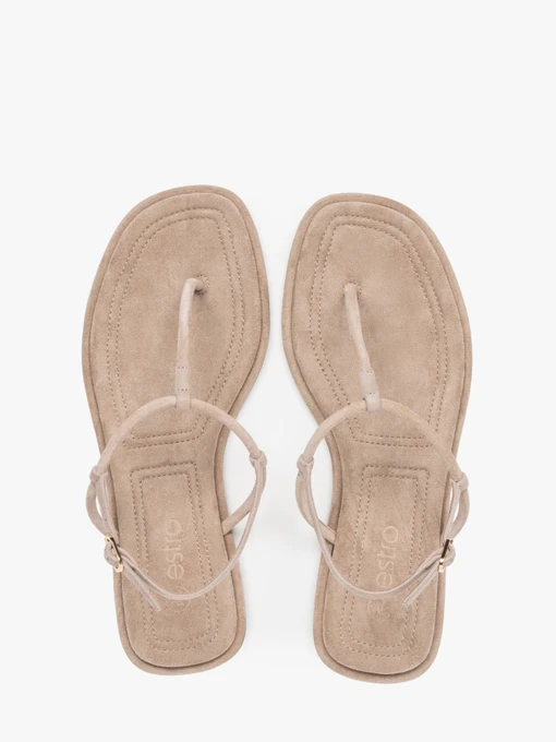 Велюрові Жіночі Сандалії Estro фото 2