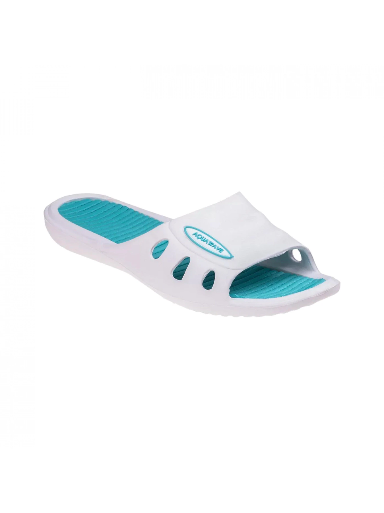 Шлёпанцы Aquawave Manusa wmns модель MANUSA WMNS-WHITE/TURQUOISE Фото