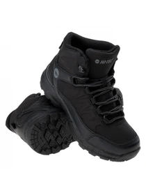 Ботинки и сапоги Hitec Selven mid teen модель SELVEN MID TEEN-BLACK Фото