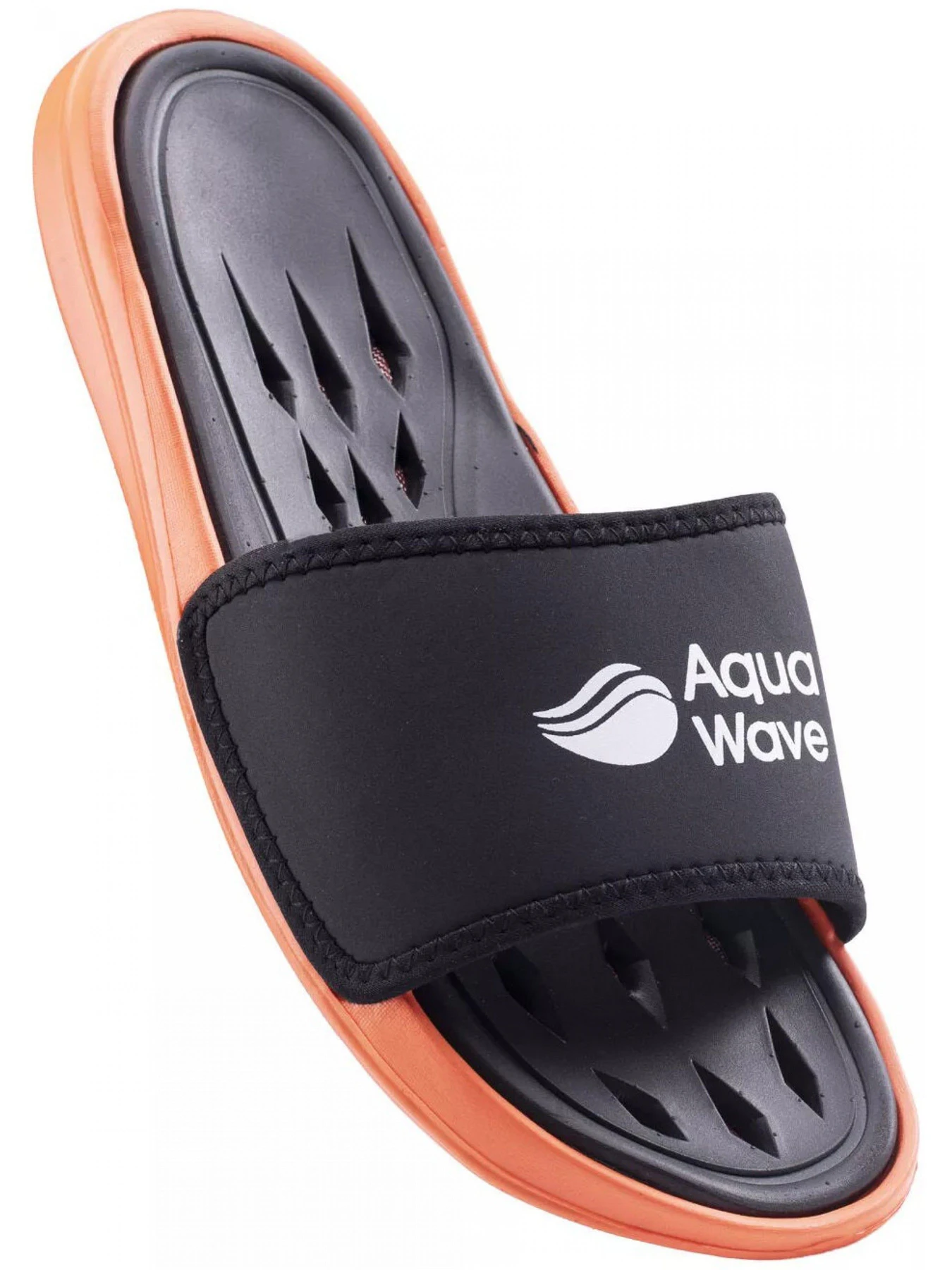Шлёпанцы Aquawave Peles модель PELES-BLACK/RUSH Фото
