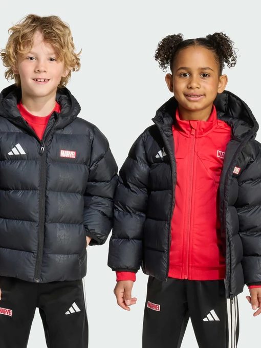 Куртки и дубленки Adidas Marvel модель JM0810 Фото