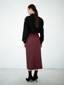 Юбки Едельвіка модель 233-25-00burgundy Фото