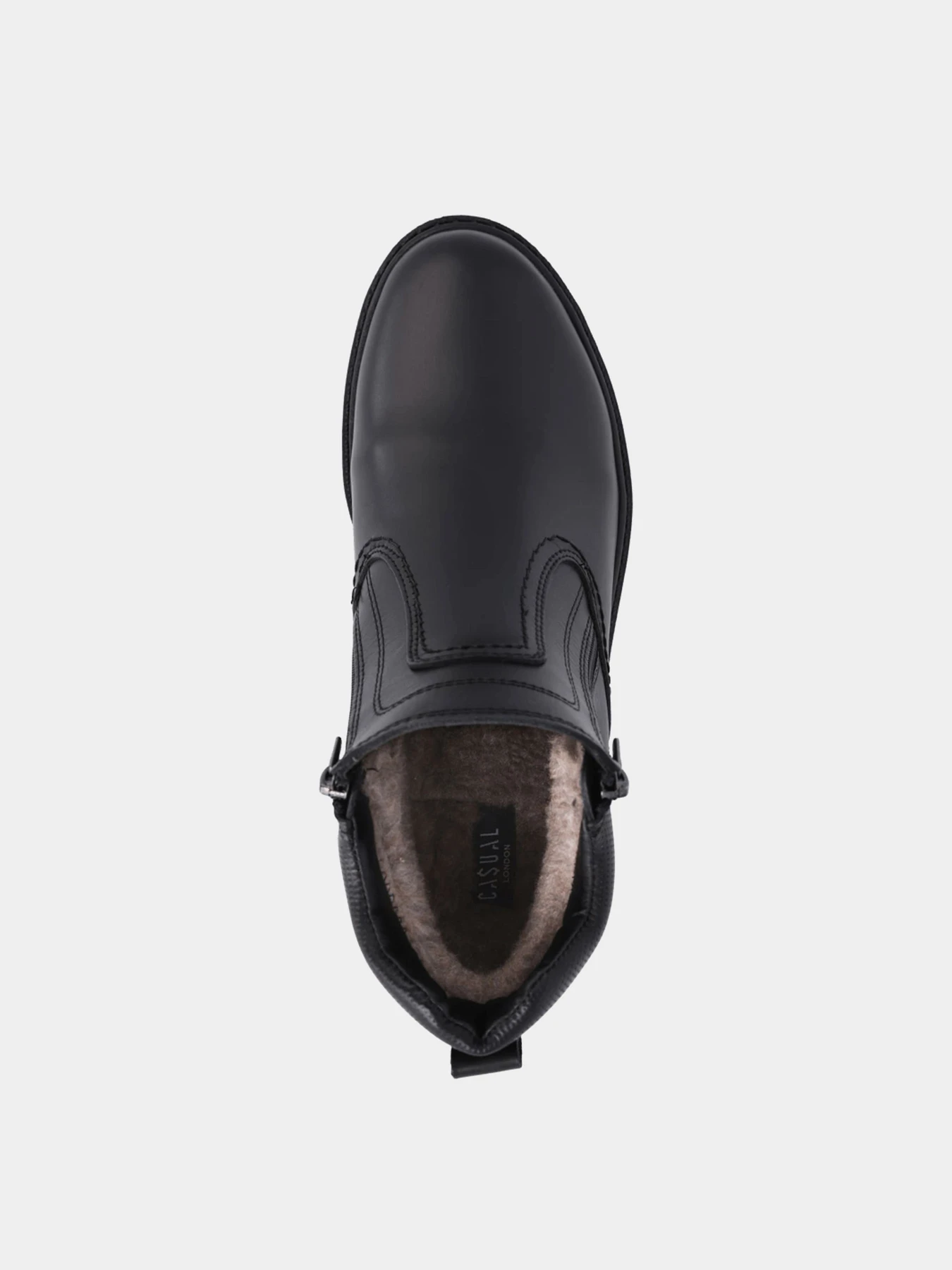 Черевики та чоботи Casual модель Кеж-7128Casual/07-1-чорн/8-ч-242 Фото