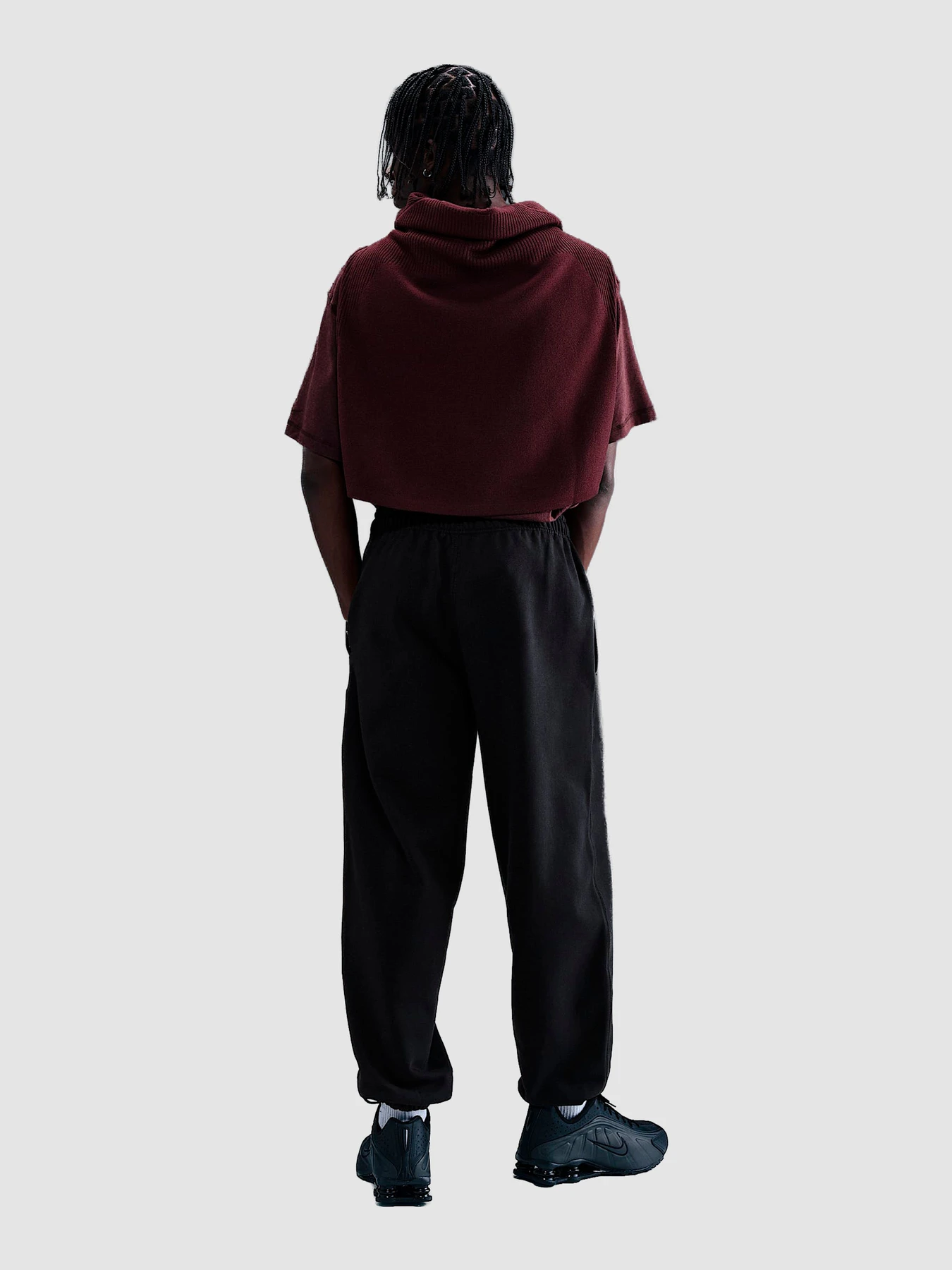 Брюки NIKE Solo Swoosh Cuffed Fleece модель HV1088-010 Фото