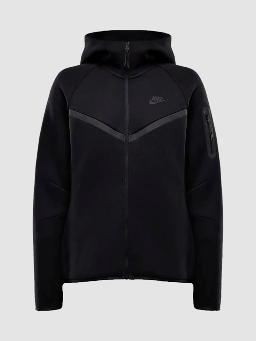 Худи и свитшоты NIKE W Nsw Tch Flc Wr Fz Hdy 2 модель HV6747-010 Фото