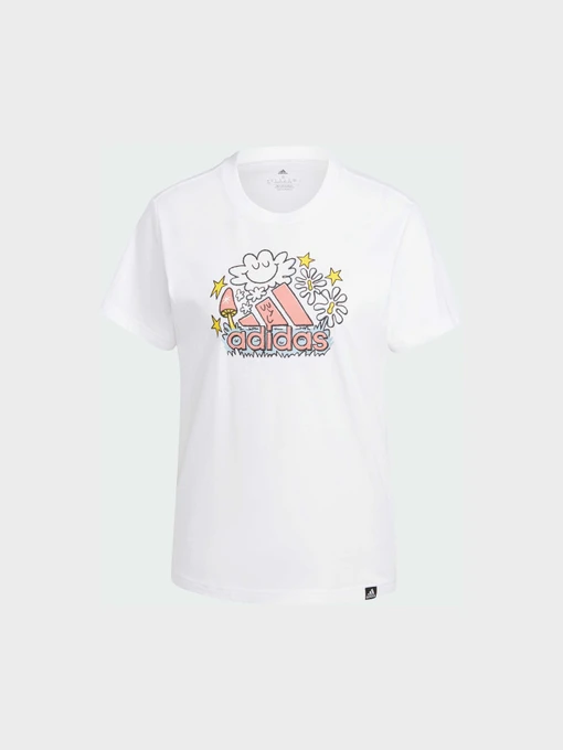 Футболки и поло Adidas Graphics модель IB4887 Фото
