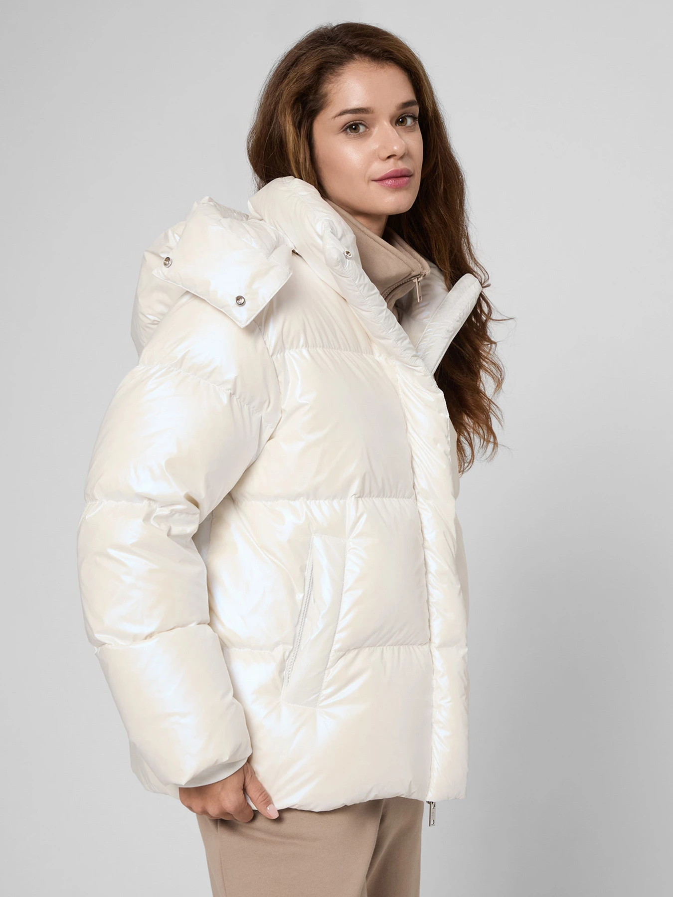 Куртки и дубленки PRPY модель PWOUTSKF0053 Фото