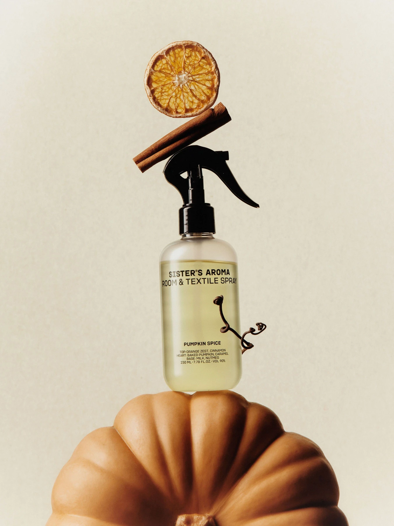 Парфюмированный спрей для дома PUMPKIN SPICE Sister’s Aroma модель 4820227786039 Парфюмированный спрей для дома PUMPKIN SPICE Sister’s Aroma модель 4820227786039 Фото