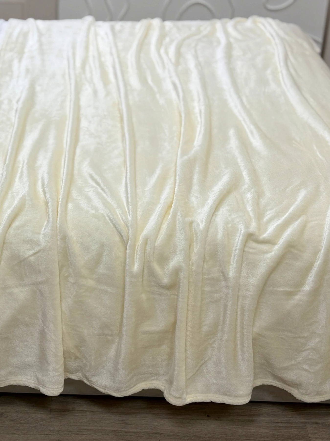 Покривало Well Soft молочного кольору Coconut milk Ecotton модель 24916 Фото