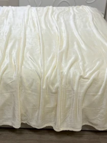 Покривало Well Soft молочного кольору Coconut milk Ecotton модель 24916 Фото