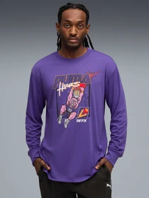 Худи и свитшоты PUMA Hoopstel Ls Tee модель 632903 Фото