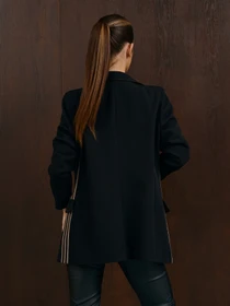 Пиджаки ISSA Plus модель 15345_черный Фото