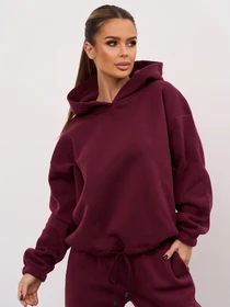 Костюми ISSA Plus модель 15350_темно-бордовый Фото