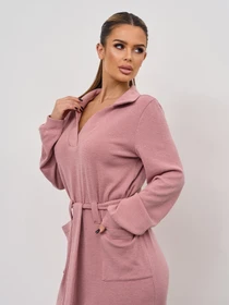 Платья ISSA Plus модель 15351_розовый Фото
