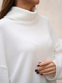 Светри та кардигани ISSA Plus модель 15361_молочный Фото