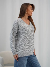 Свитры и кардиганы ISSA Plus модель WN20-716_темно-серый Фото