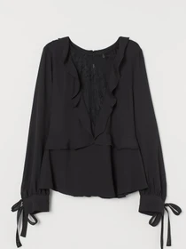 Рубашки H&M модель 7773150dm_Черный Фото
