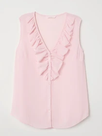 Сорочки H&M модель 6523678RP21_Светло-розовый Фото