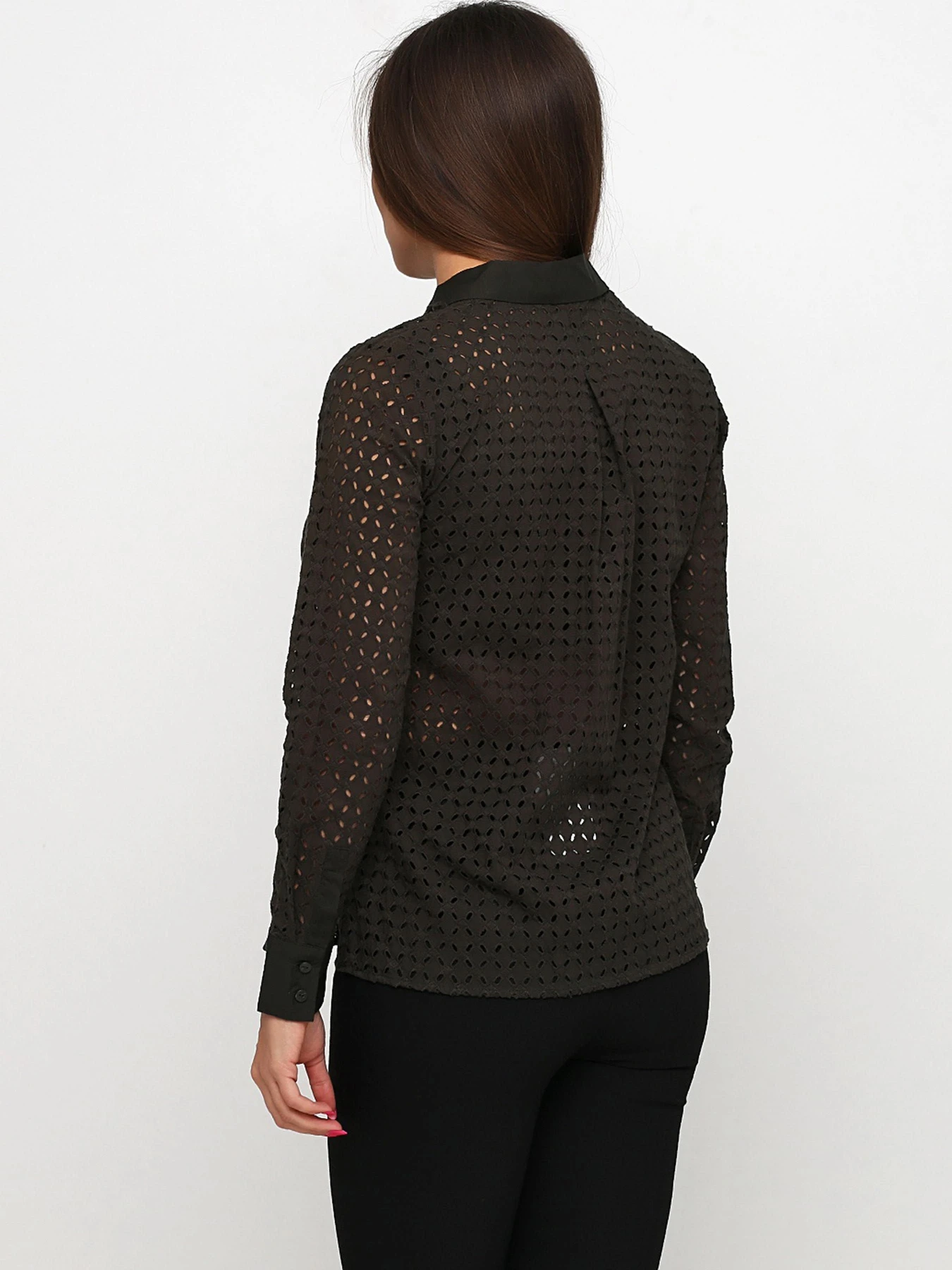Сорочки H&M модель 4729445RP3_хаки Фото