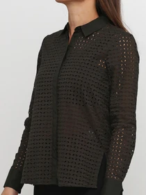 Сорочки H&M модель 4729445RP3_хаки Фото
