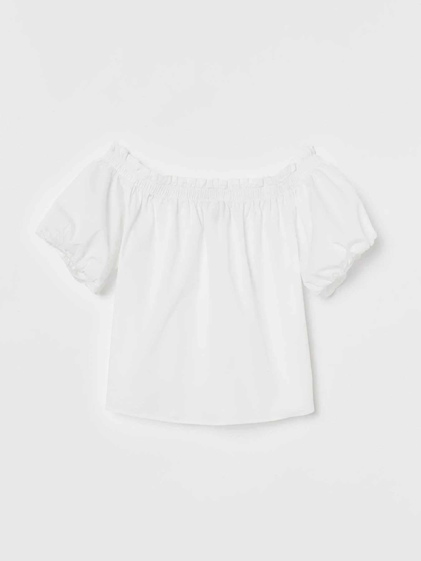 Рубашки H&M модель 8968371sm_белый Фото