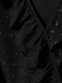 Рубашки H&M модель 7150519sm_черный блестки Фото