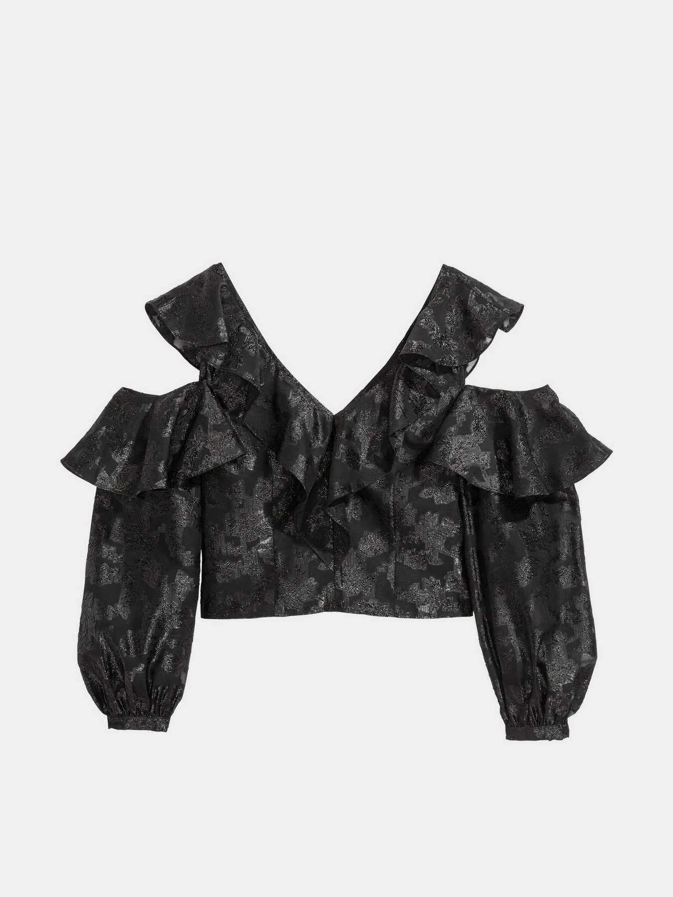 Сорочки H&M модель 5710486RP3_Черный Фото