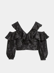 Сорочки H&M модель 5710486RP3_Черный Фото