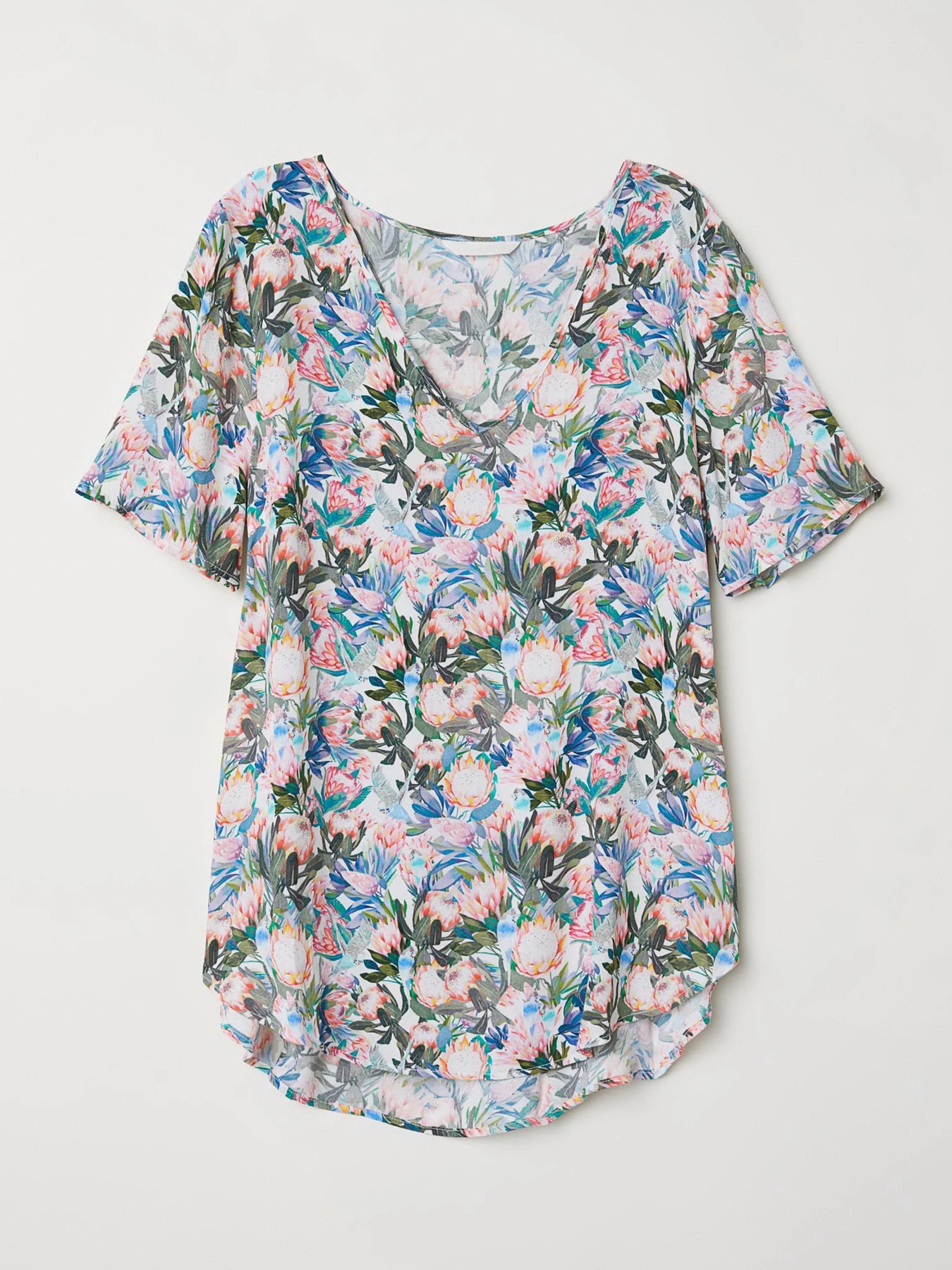 Сорочки H&M модель 6268138log_Комбинированный Фото