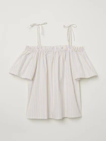 Сорочки H&M модель 6516978log_Белый Фото