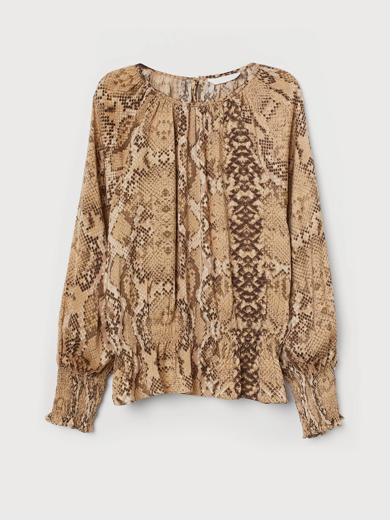 Сорочки H&M модель 7893090sm_бежевый кожа питона Фото