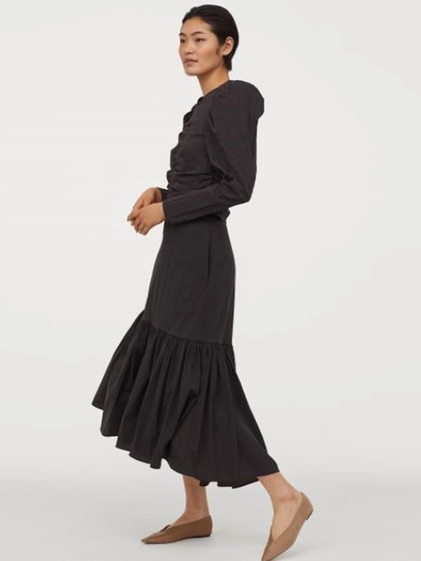 Рубашки H&M модель 8610361RP5_Черный Фото