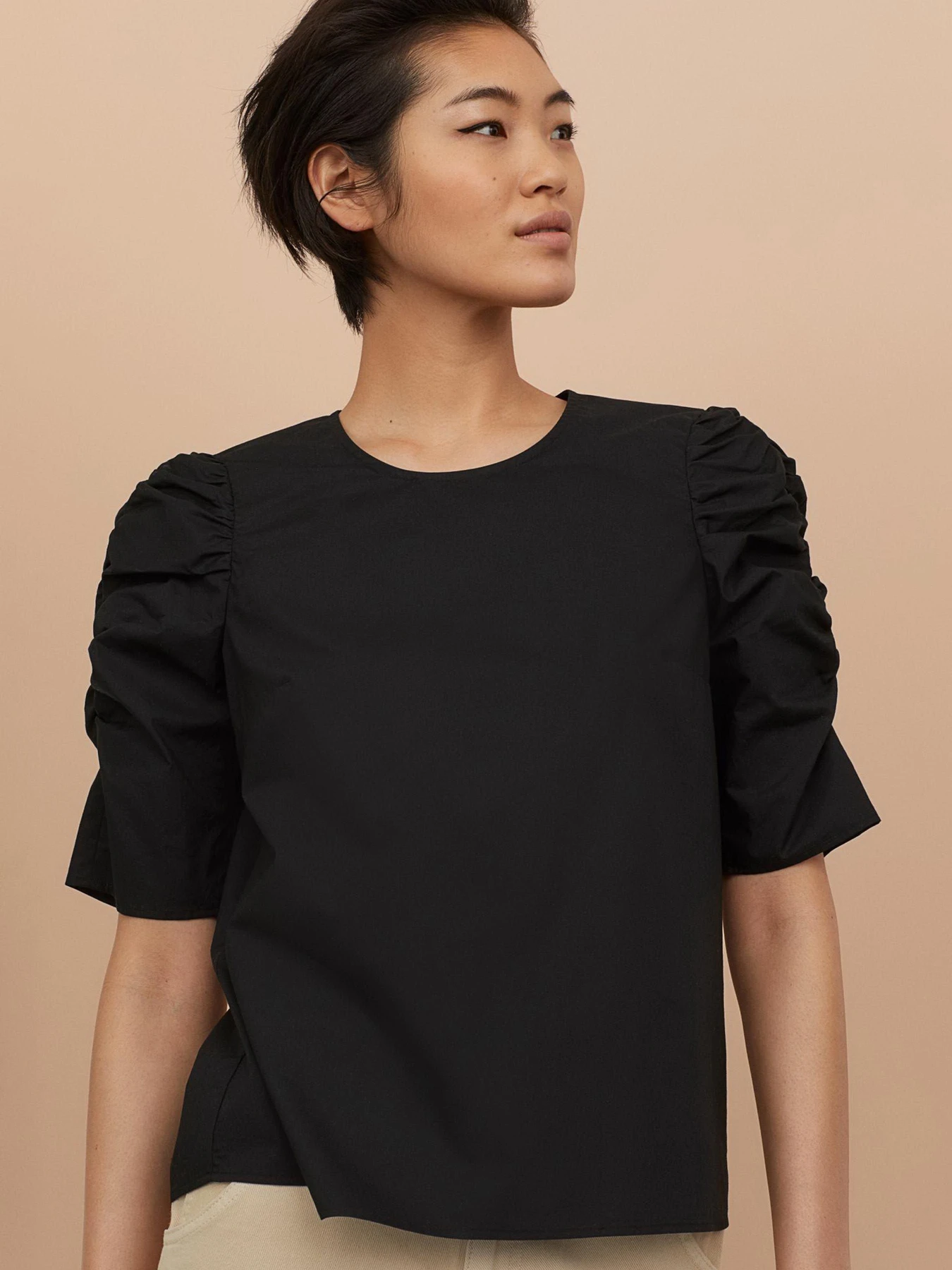 Сорочки H&M модель 8406041RP6_Черный Фото