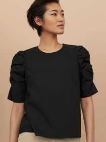 Сорочки H&M модель 8406041RP6_Черный Фото