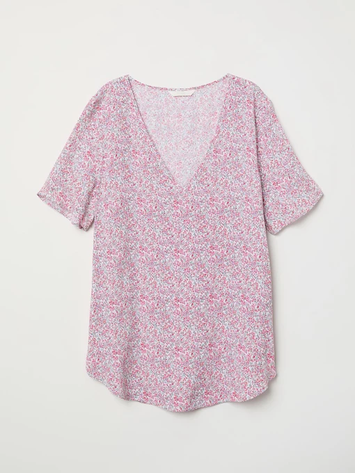 Сорочки H&M модель 6268138bar_Розовый Фото