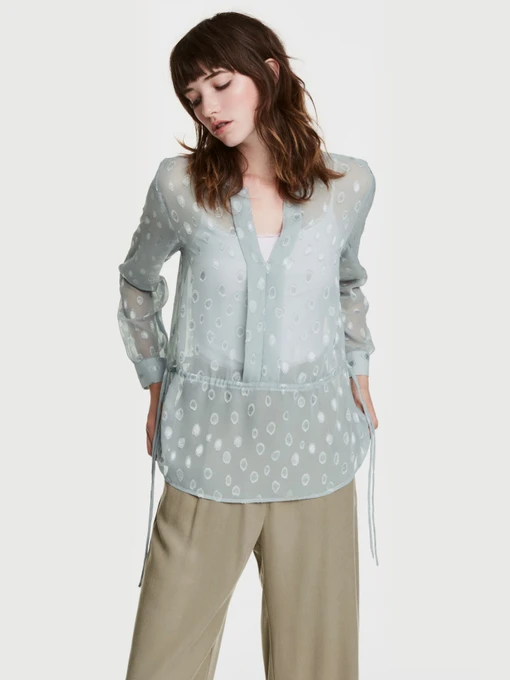 Сорочки H&M модель 5354556RP1_бирюзовый приглушенный Фото