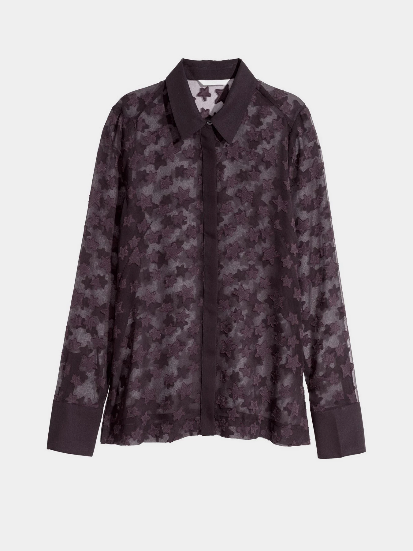 Сорочки H&M модель 5484826RP1_сливовый Фото