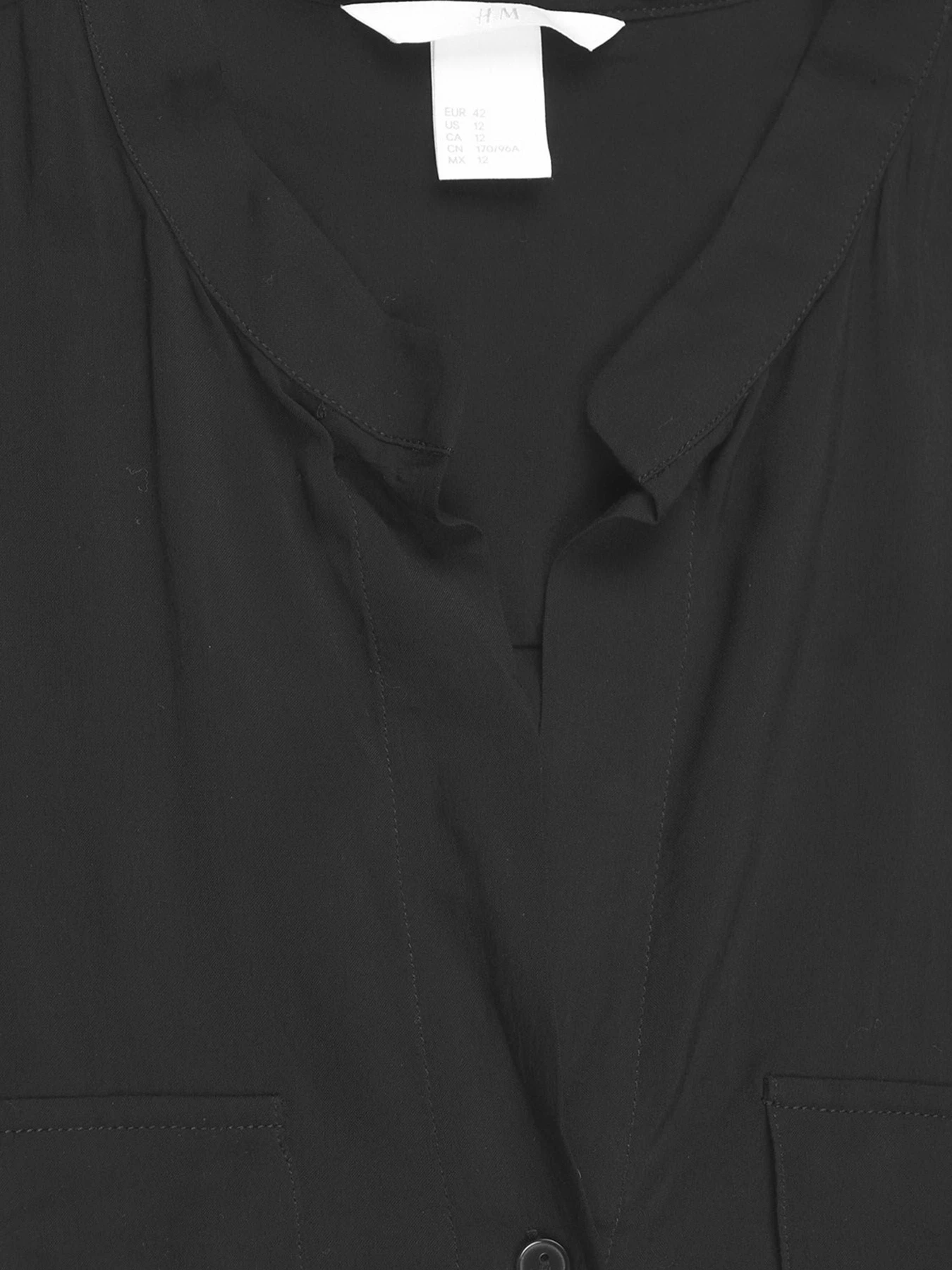 Рубашки H&M модель 4442224RP2_черный Фото