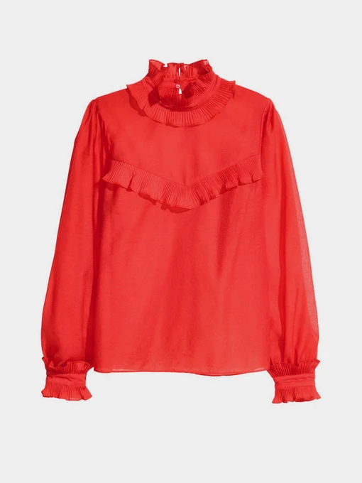 Сорочки H&M модель 5626376RP1_красный Фото